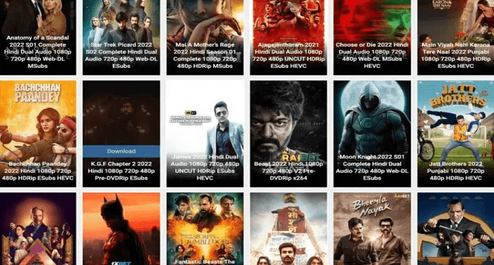 DownloadHub HD 2022 Download Latest Bollywood HD Movies