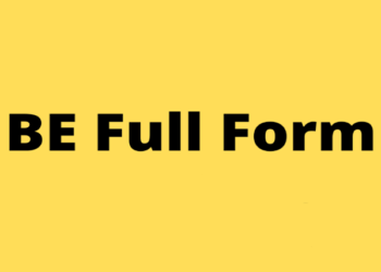 What is the full form of BE?